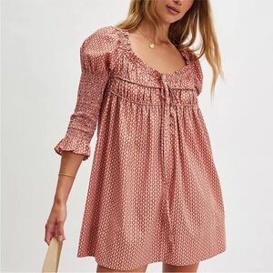 Free people Star Dip mini-GLASS ROSES COMBO